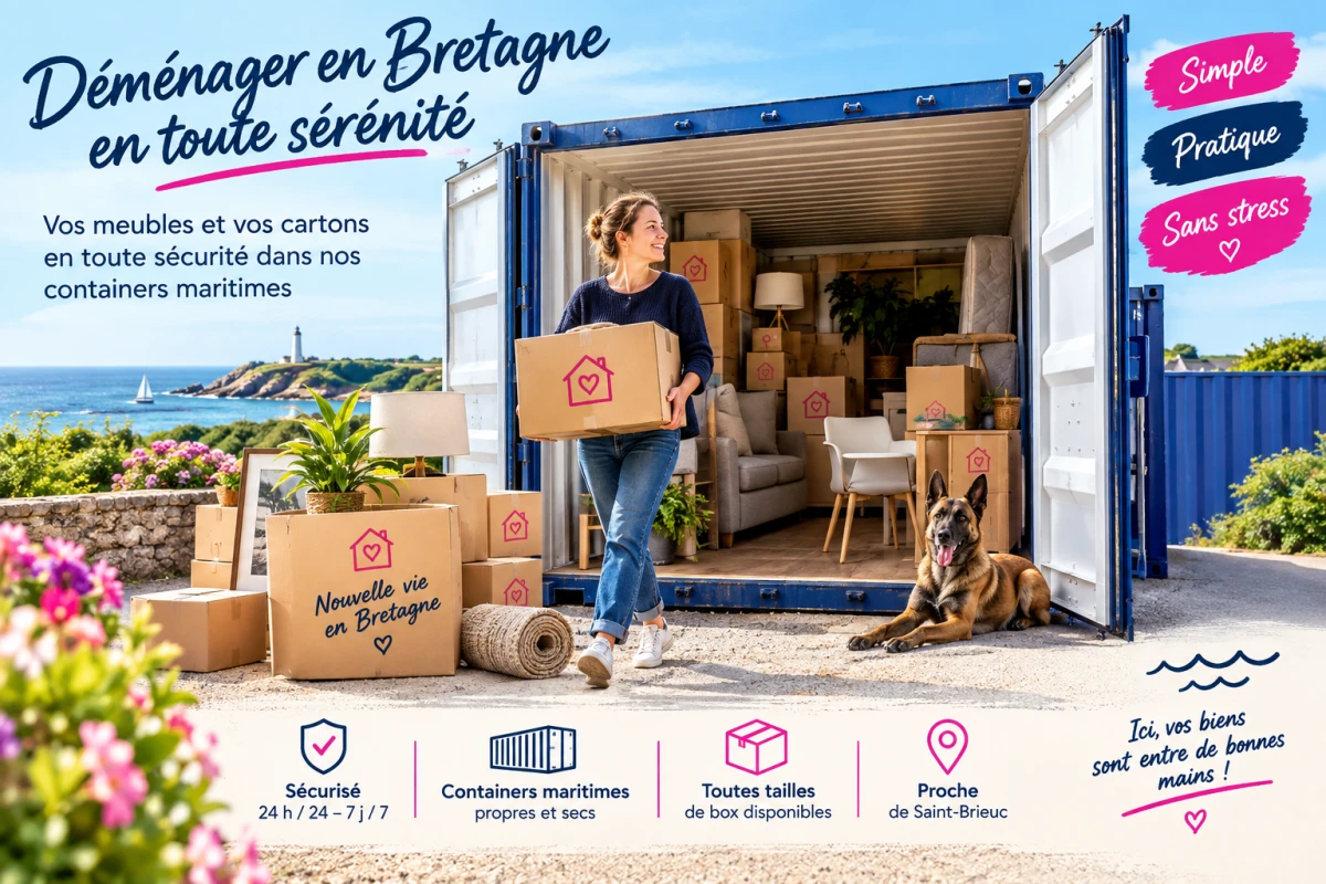 Déménagement serein en Bretagne