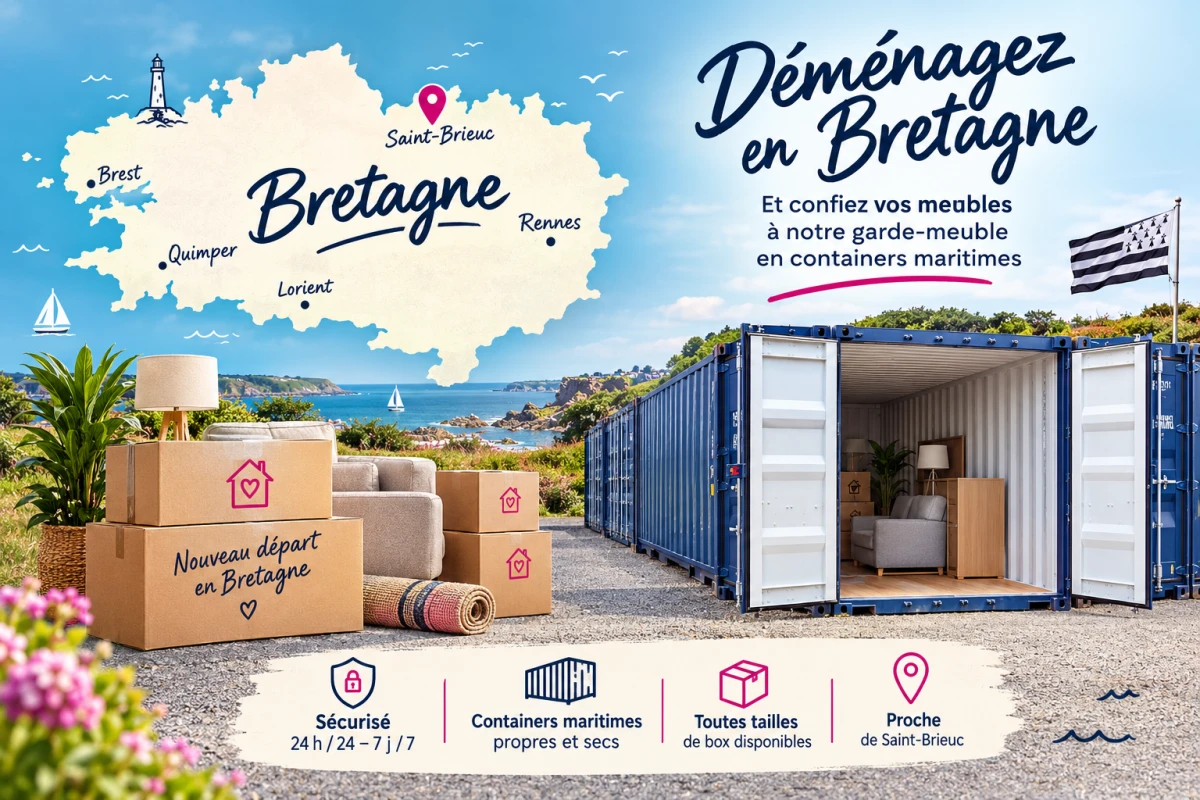 Déménagez en Bretagne en toute sérénité