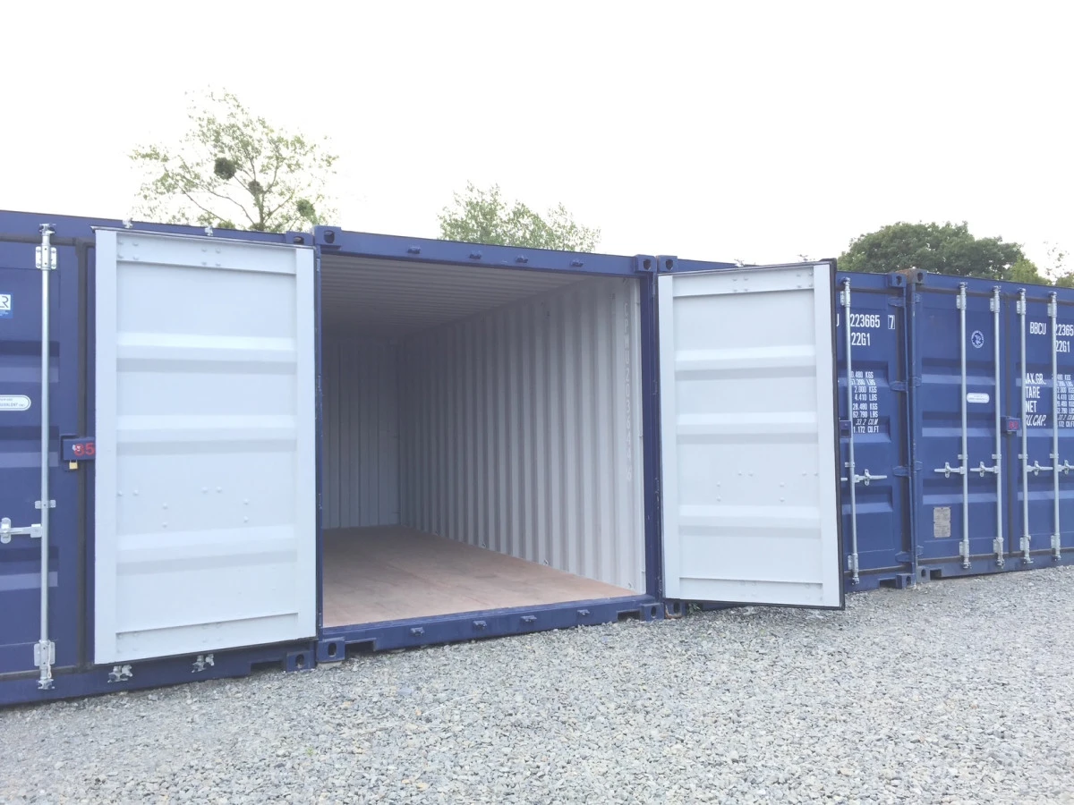 Stockage en conteneur extérieur
