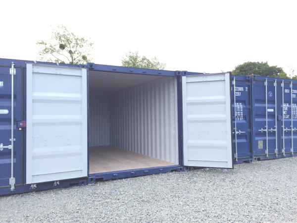 Stockage en conteneur extérieur